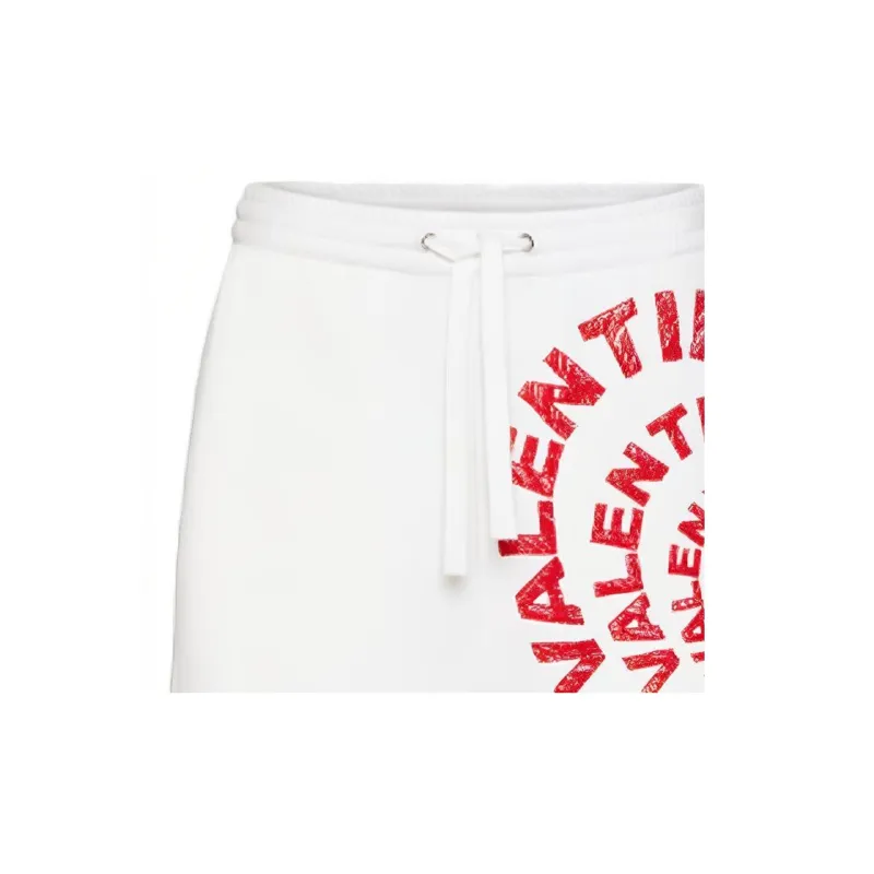Valentino Casual Shorts Men White-4