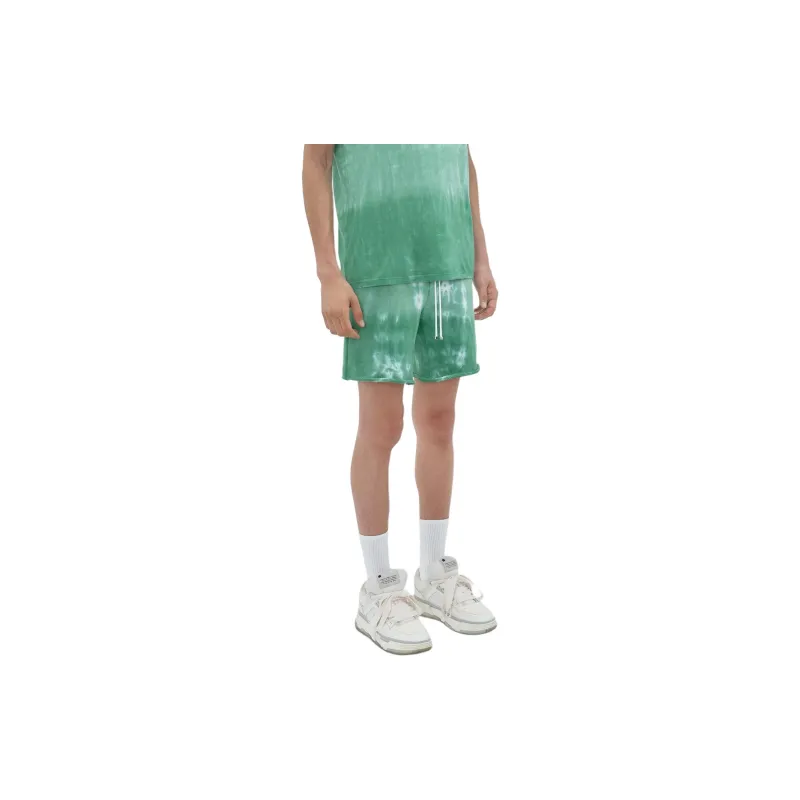AMIRI Ma Logo Dip Dye Sweatshort-4