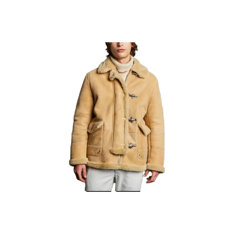 FAY Logo-Patch Hook Fastened Jacket-1