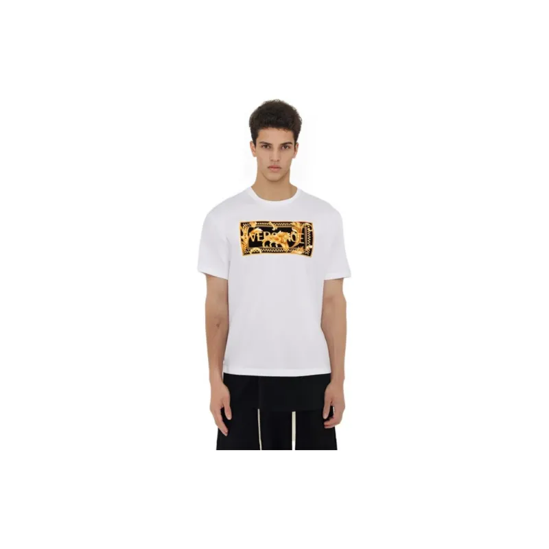 VERSACE T Shirts Men White-2