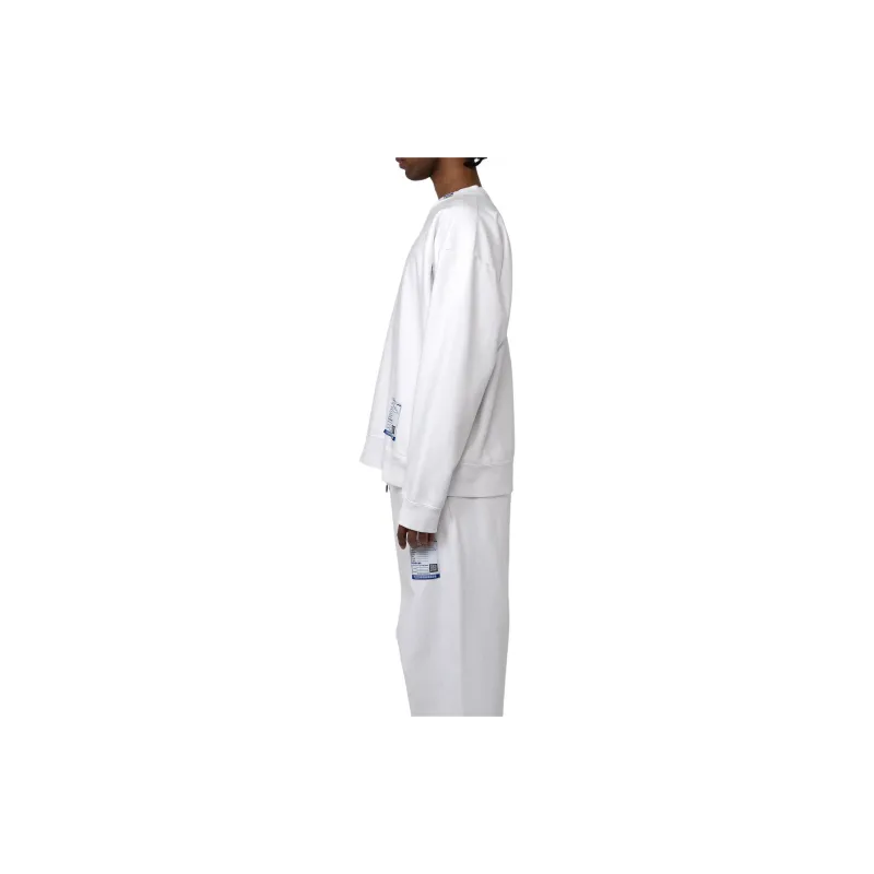 Maison Mihara Yasuhiro Sweatshirt Men's White-4