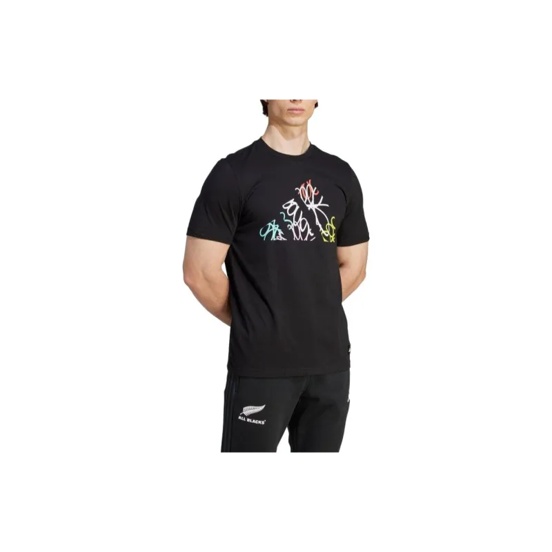 Adidas T-Shirts Men Black-3