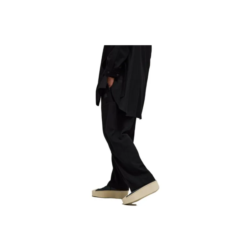 Y 3 Drawstring Cotton Track Pants-1