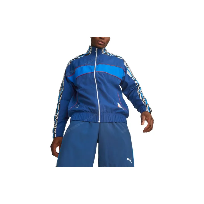 PUMA BMW M Motorsport Jackets Men Blue-2