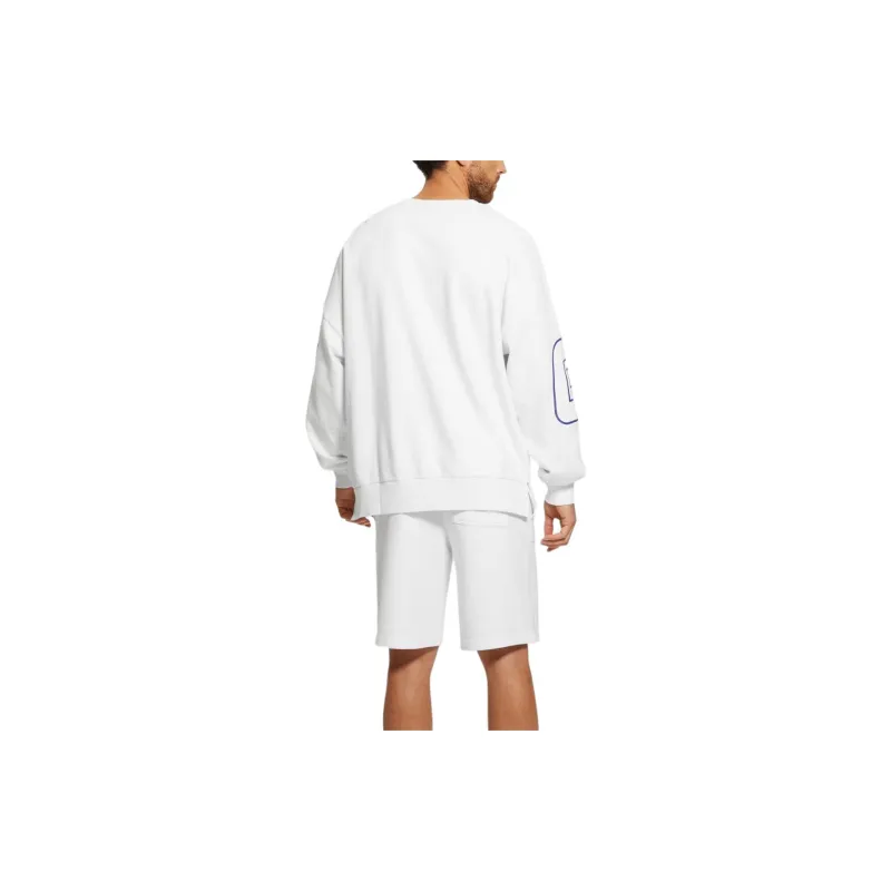 GUESS Dargen Signature Sweatshirt Sweatshirt Men's White-2