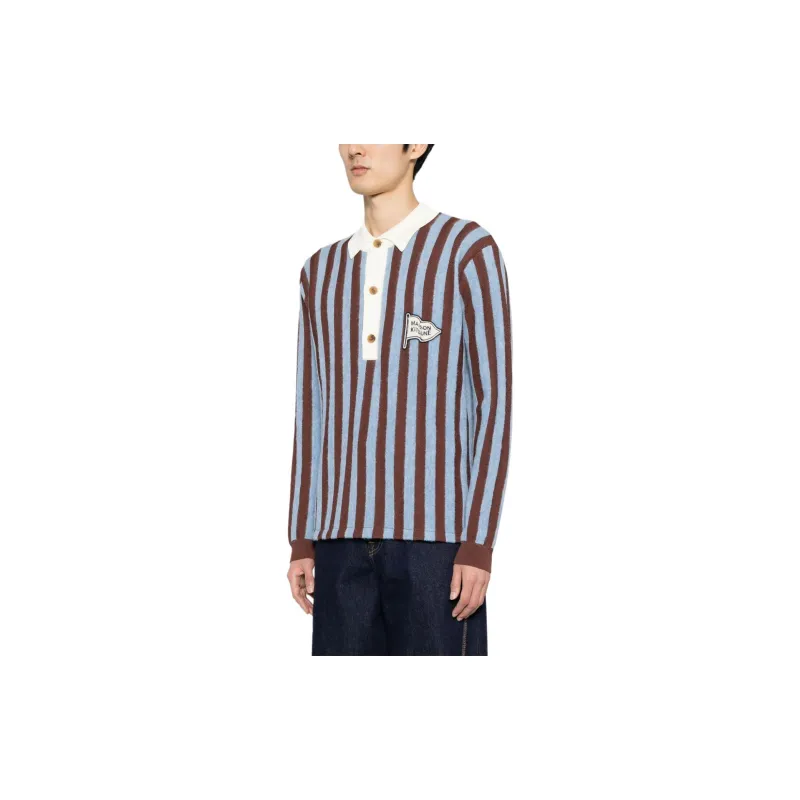 Maison Kitsune Sweater Men's Blue-3