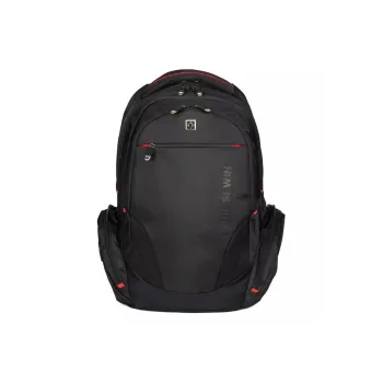 SUISSEWIN Polyester Large Capacity Laptop Backpack Regular Unisex Multicolor