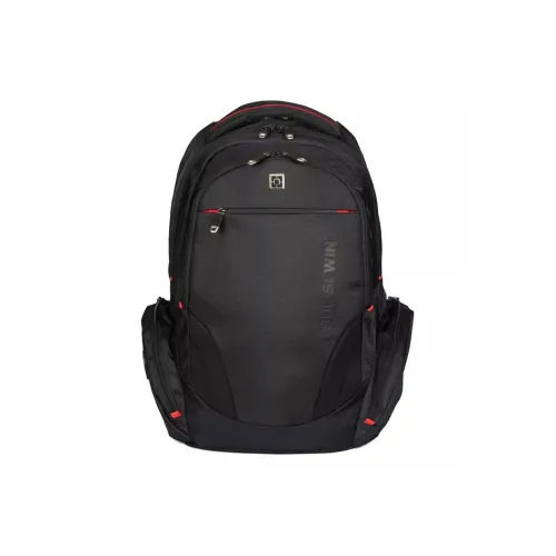 SUISSEWIN Polyester Large Capacity Laptop Backpack Regular Unisex Multicolor
