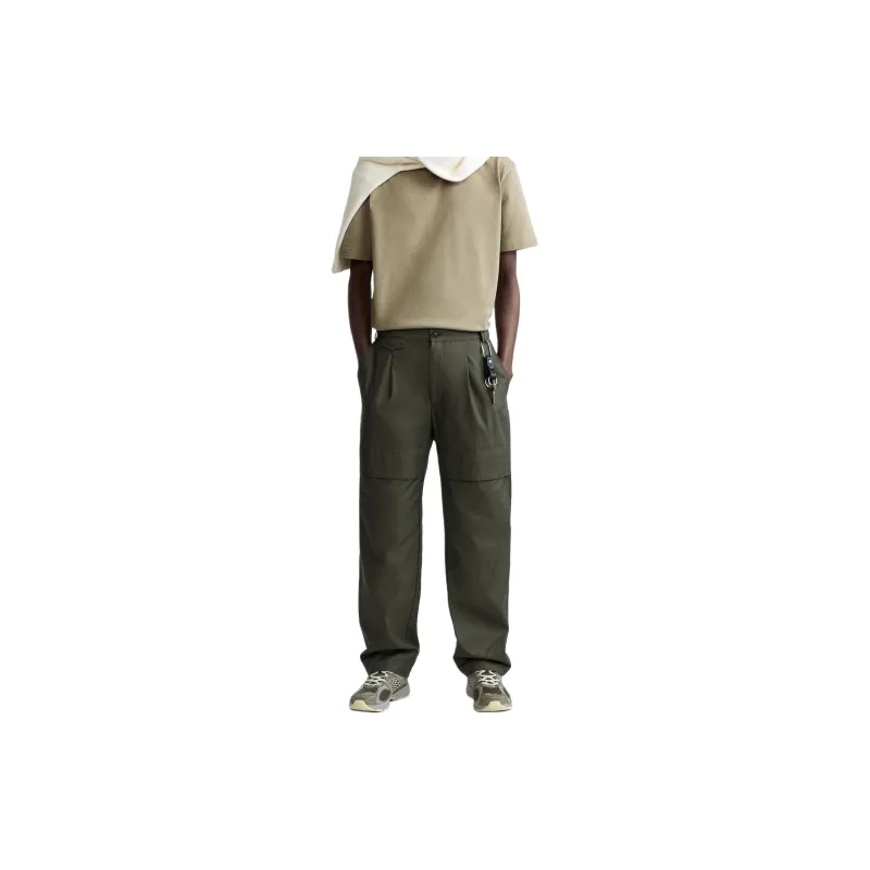 ZARA Casual Pants Men's Brown/Green-2
