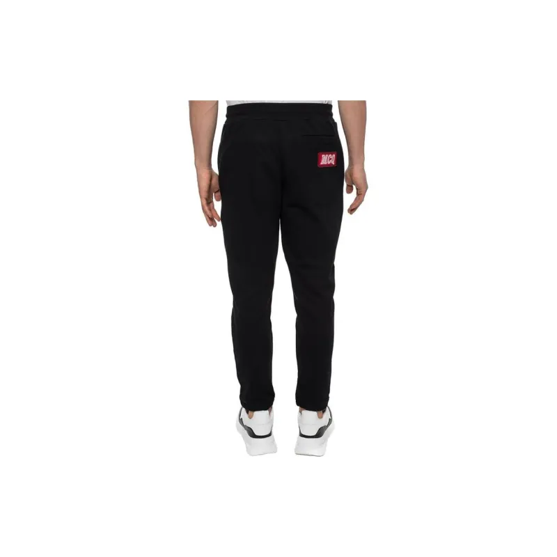 McQ Alexander McQueen Knitted Sweatpants Men's Black-4