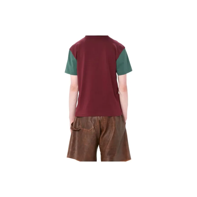 JW Anderson Anchor-patch Contrast-sleeves T-shirt-3