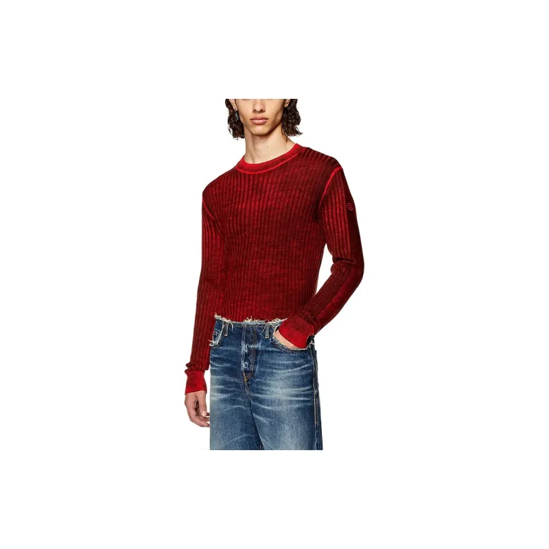 DIESEL Sweaters Men Red-3