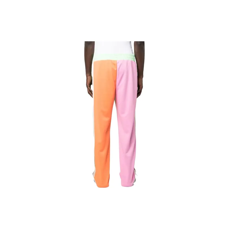 PALM ANGELS Logo Printed Colourblock Track Pants-2