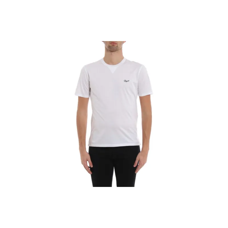 Zzegna T Shirts Men White-3