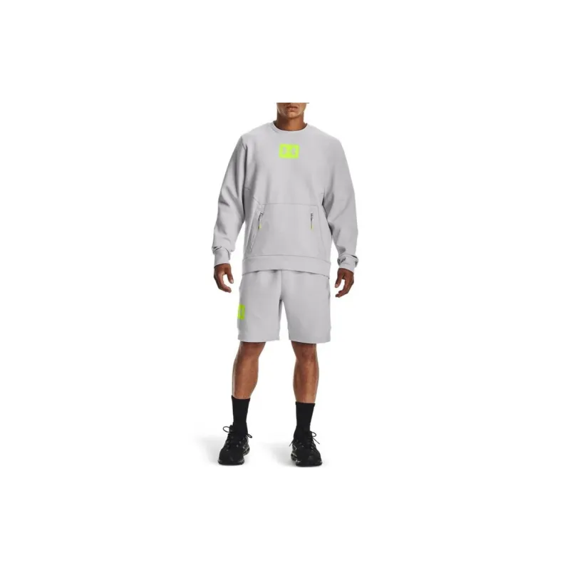 Under Armour Sweatshirts Men Light Gray-2