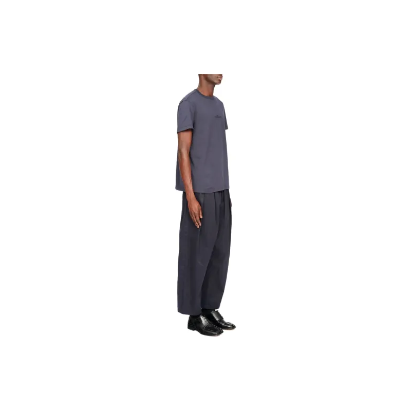 Maison Margiela Pleated Loose Fit Cropped Pants-1