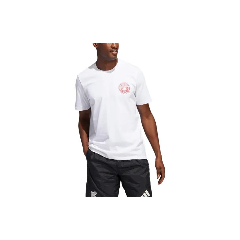 Adidas Harden T Shirt Men's White-1