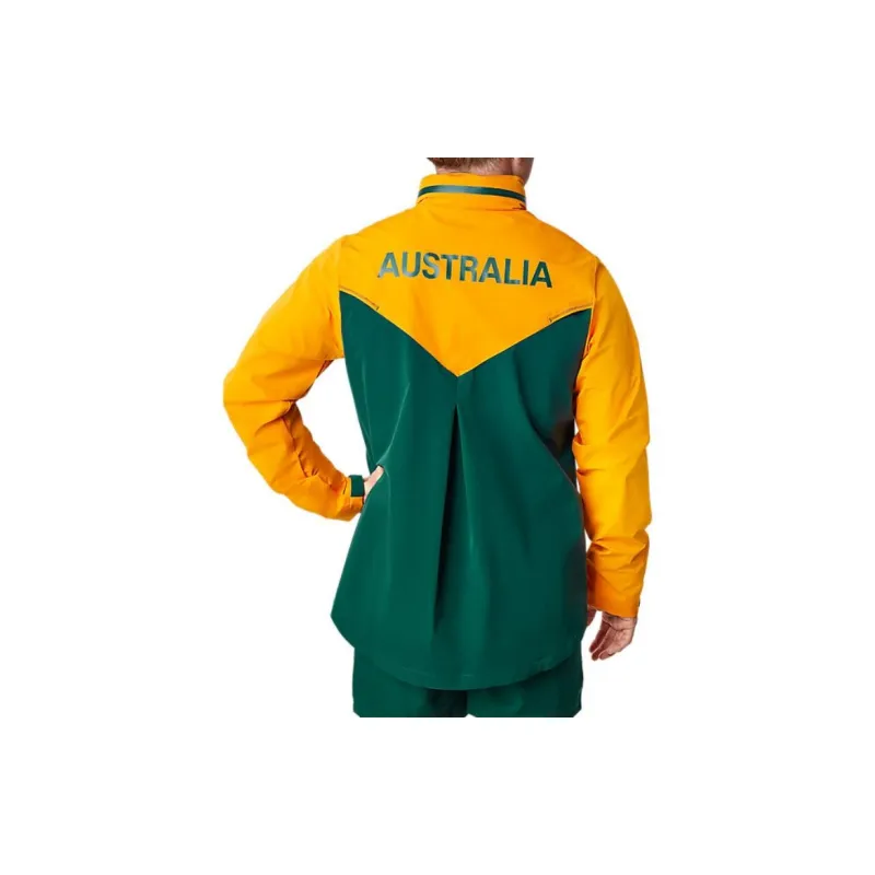 Asics Jackets Coats Men's Yellow-4