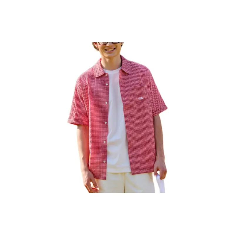 THE NORTH FACE THE NORTH FACE Apparel Collection Shirts Men Red-2