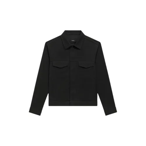 THEORY Jackets Men Black