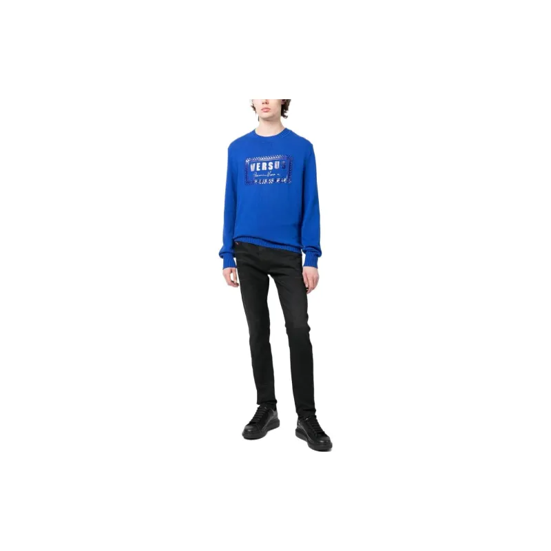 VERSACE Sweater Men's Diamond Blue-1
