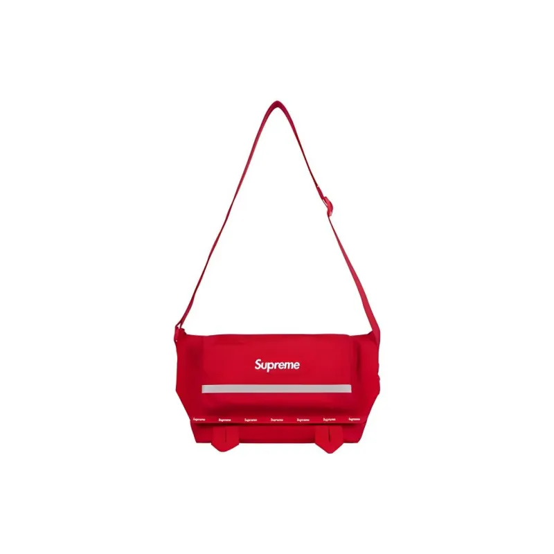 Supreme Nylon Crossbody Bag, Shoulder Bag Regular Unisex Red-0