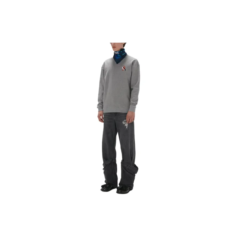 JW Anderson Puffin Embroidered Sweatshirt-3