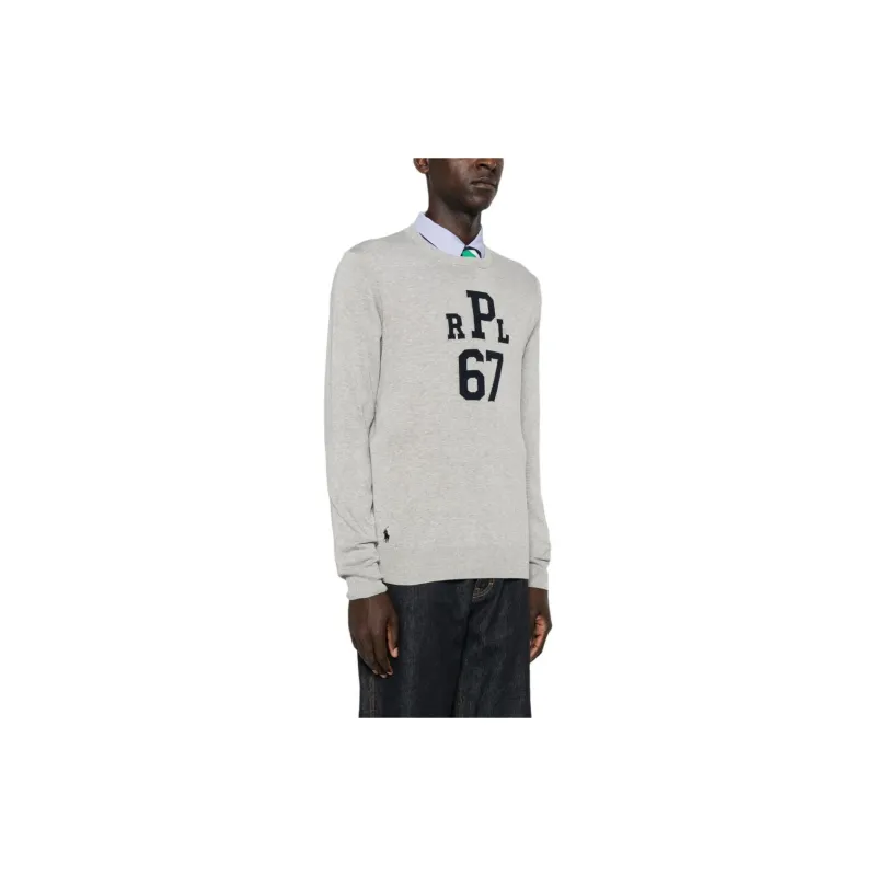 Polo Ralph Lauren Logo jacquard Cotton Jumper-3