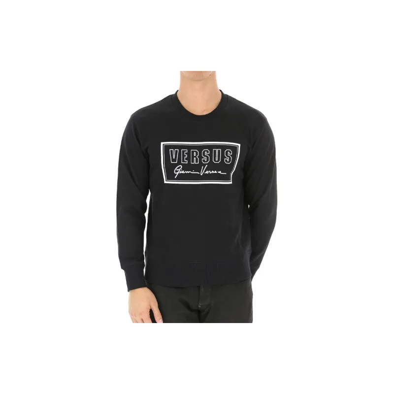 VERSUS Sweatshirts Men Black-2