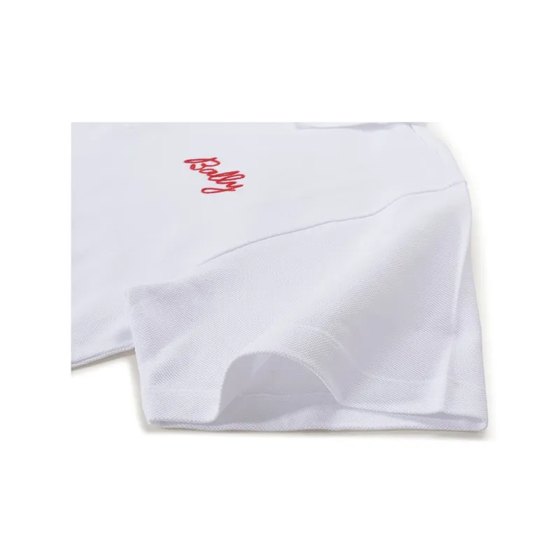 BALLY SS24 Polo Shirt Men's White-4