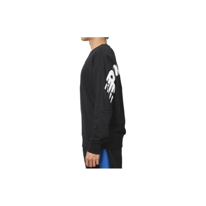 New Balance Sweatshirts Men Black-4