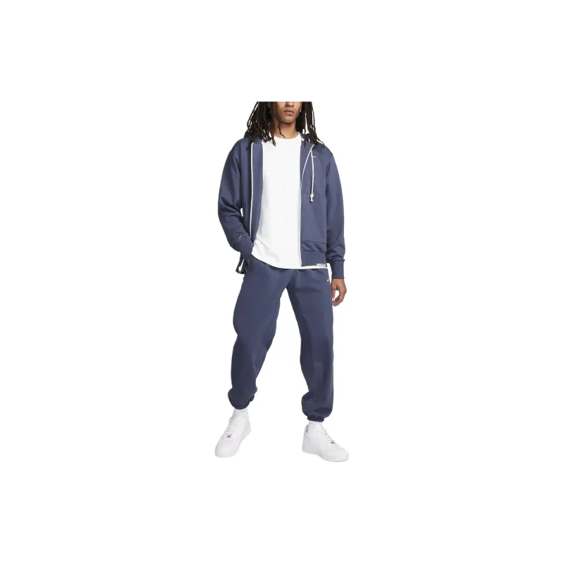Nike Dri-FIT Full-Zip Basketball Hoodie Sweatshirt Men's Thunder Blue-2