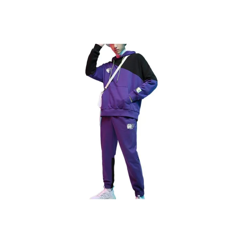 PEAK Sweatshirt Men's Rose Purple-2