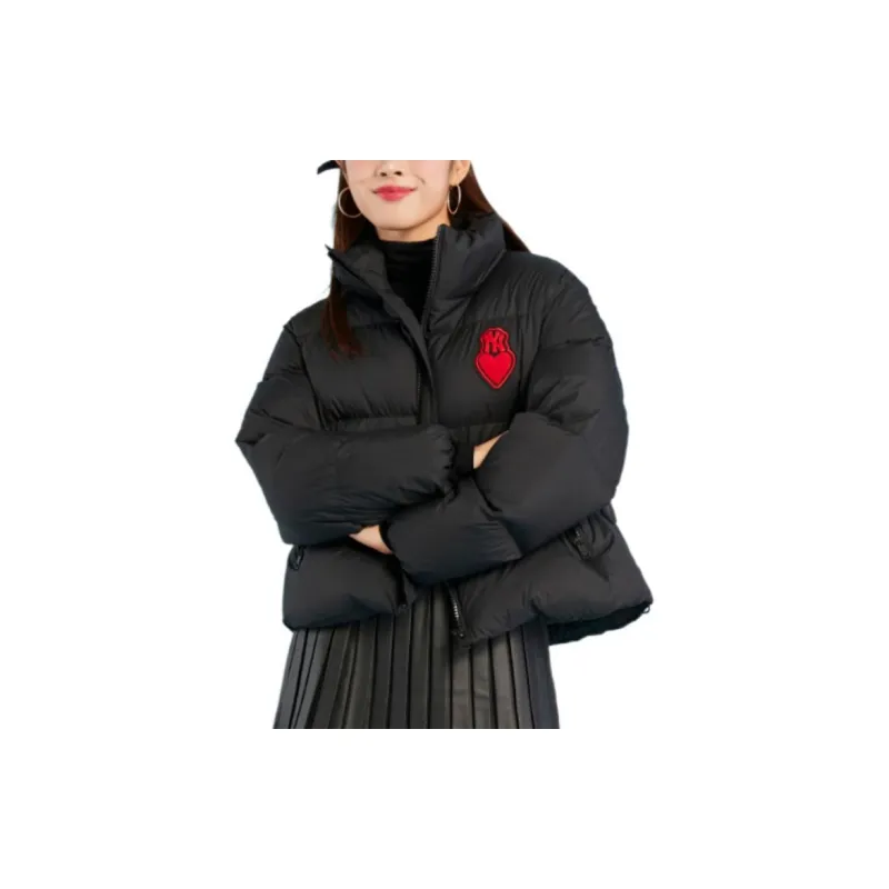 MLB Down Jacket Cropped Unisex Black-3