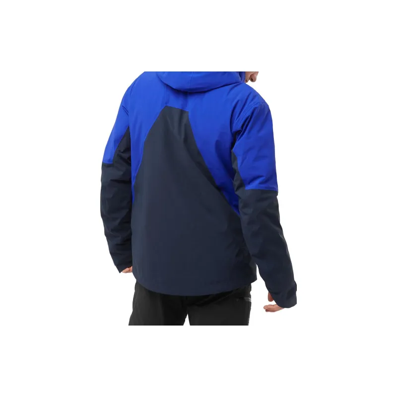 SALOMON Brilliant Jackets Men Blue-3