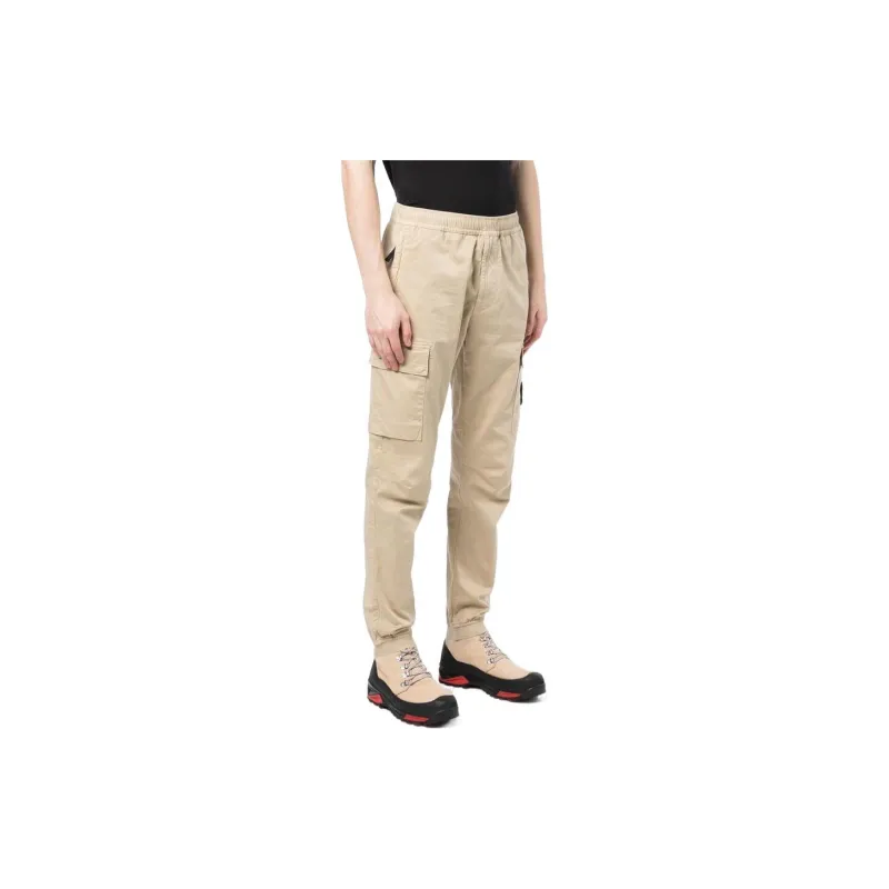 STONE ISLAND Casual Pants Men Yellow-3