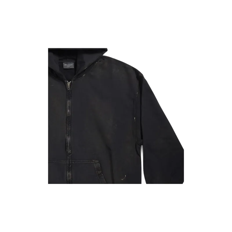 Balenciaga SS23 Jackets Coats Regular Fit Men's Black-4