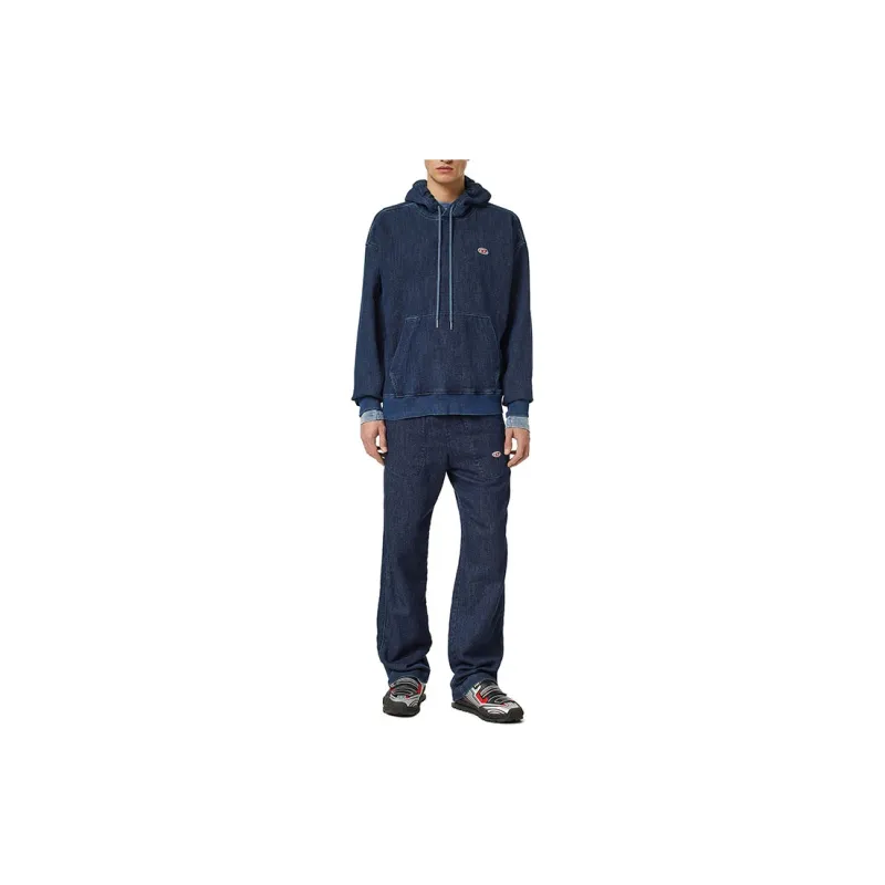 DIESEL SS22 Sweatshirt Men's Blue-1