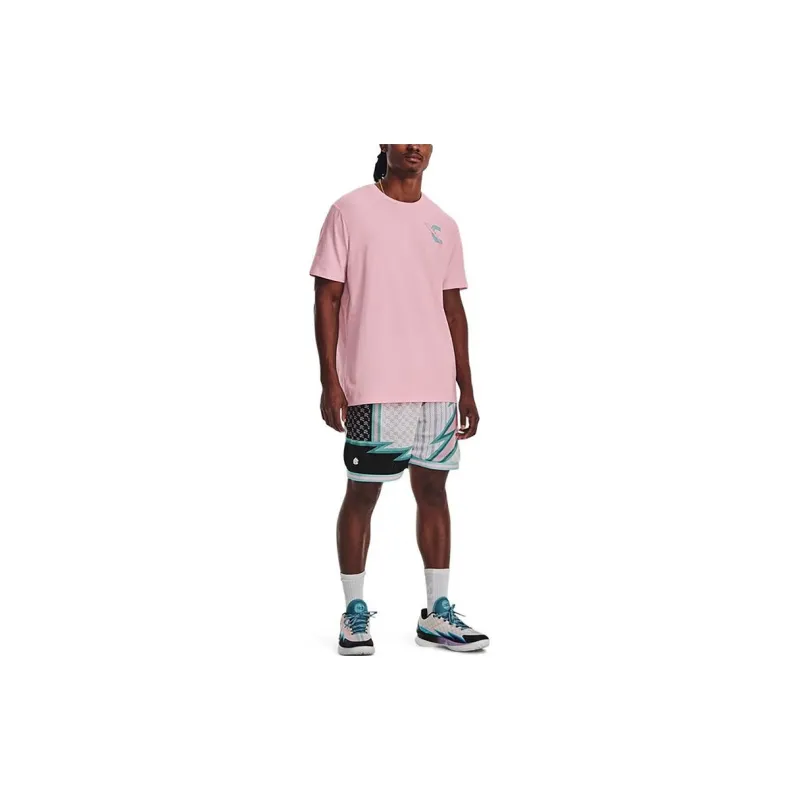 Under Armour T Shirt Men's Pink-2