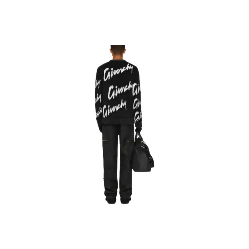 Givenchy Intarsia Mohair Crewneck-2
