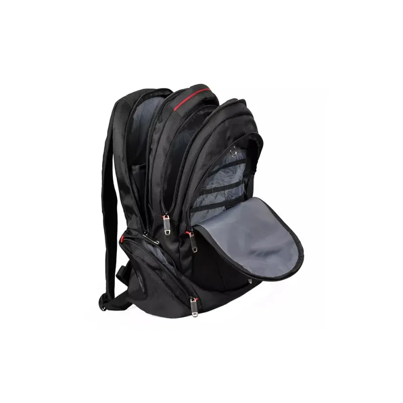 SUISSEWIN Polyester Large Capacity Laptop Backpack Regular Unisex Multicolor-4