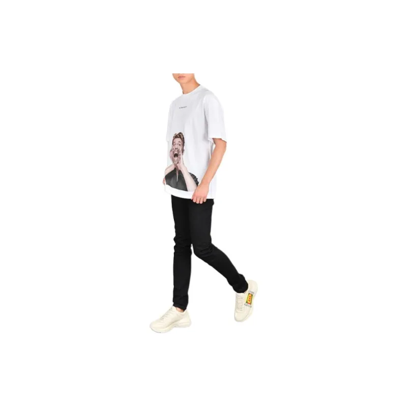 IH NOM UH NIT David Bowie Print T shirt-2