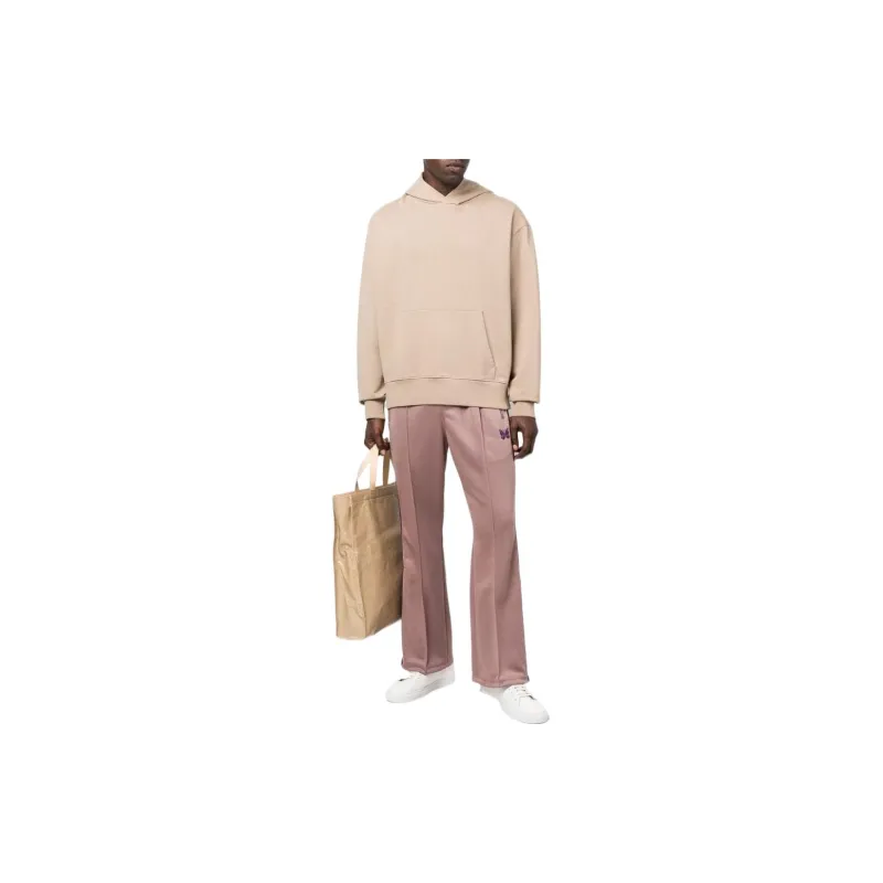 Needles Knitted Sweatpants Men Pink-1