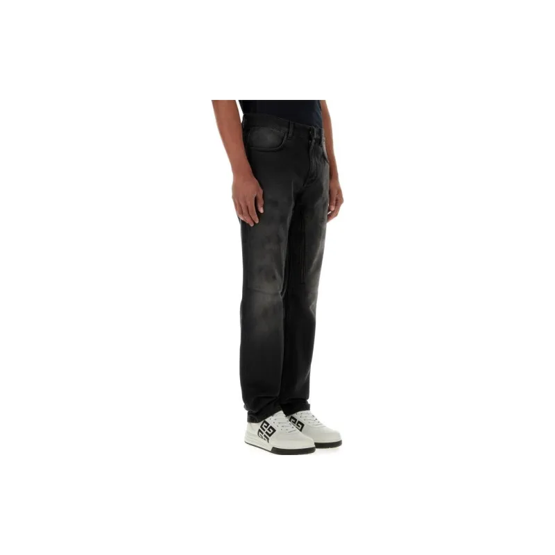 Givenchy Straight Leg Denim Jeans-3