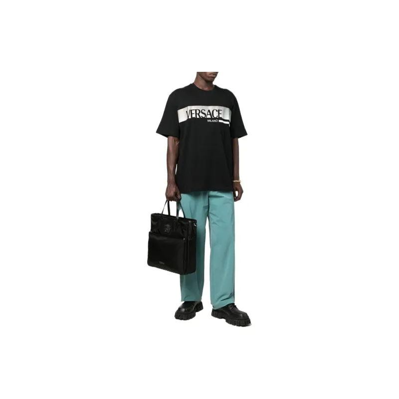 VERSACE FW22 T Shirt Men's Black-1
