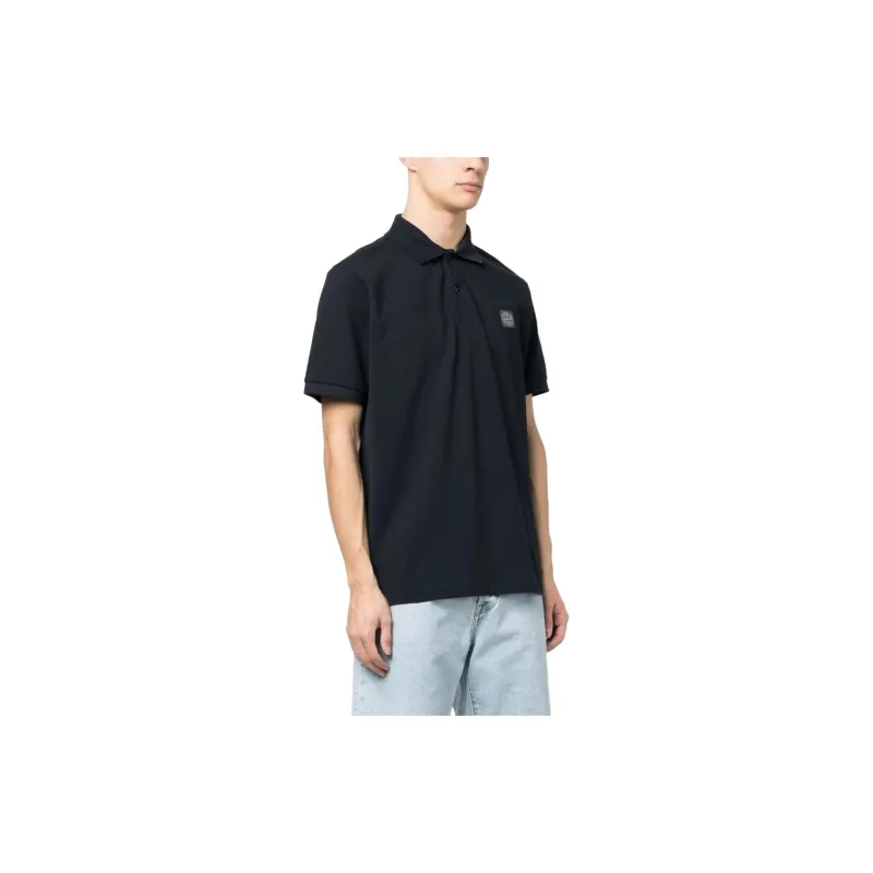 STONE ISLAND Polo Shirts Men Marine Blue-3