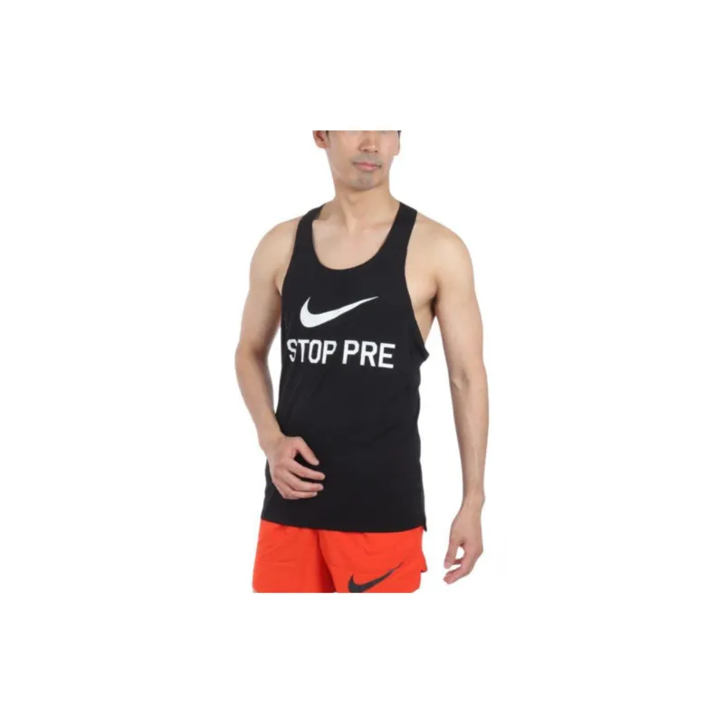 Nike Tank Tops Men Black-4