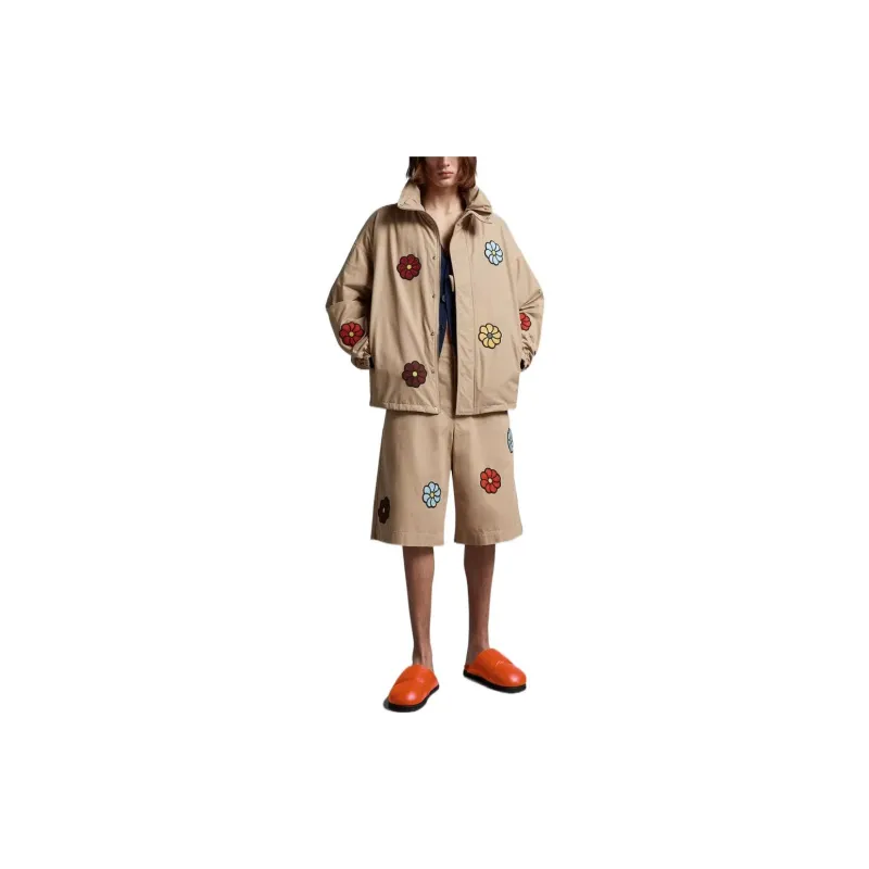 Jw Anderson X Moncler X JW Anderson Down Jackets Men Khaki-1