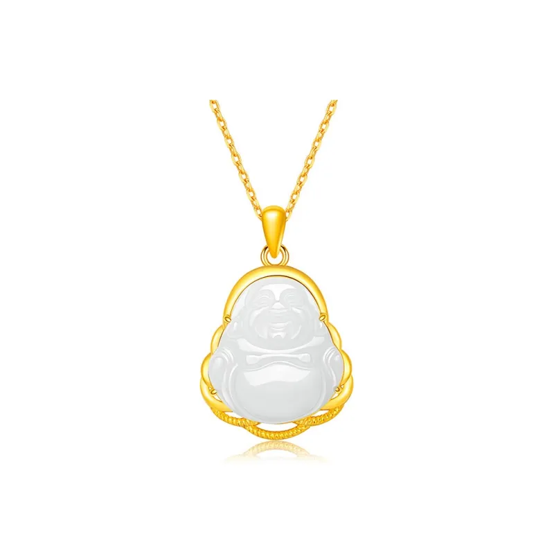 CHINA GOLD Pendants Pale Greenish White Jade Women's-0