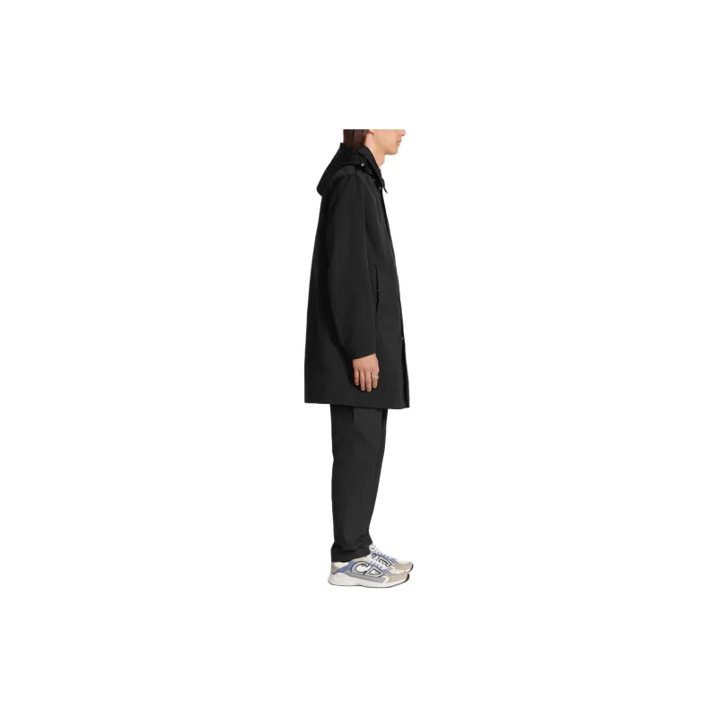 DIOR Homme Collared Trench Coat-5